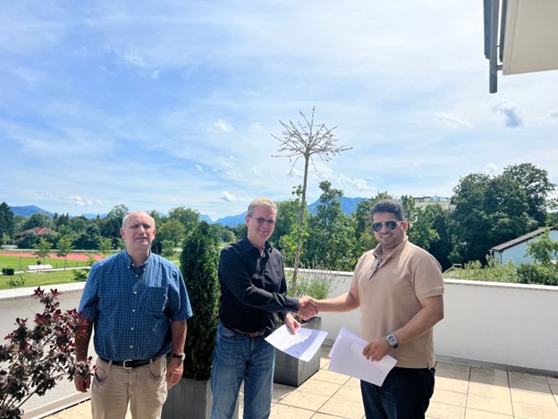 Cooperation agreement with the German company Müller + Heret
